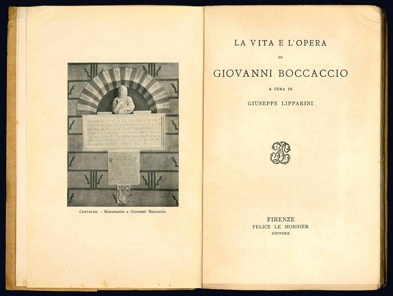 La vita e l'opera di Giovanni Boccaccio.