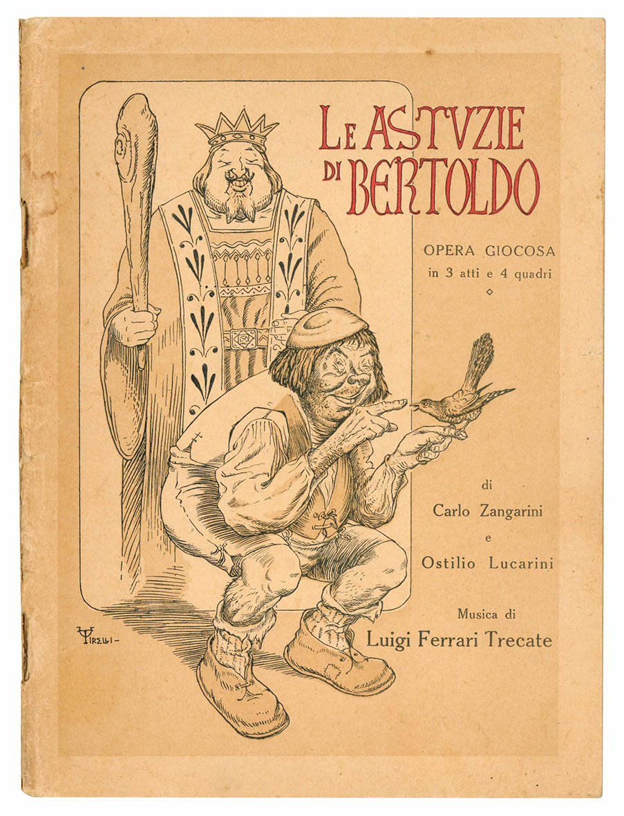 Le astuzie di Bertoldo. Opera giocosa in 3 atti e …