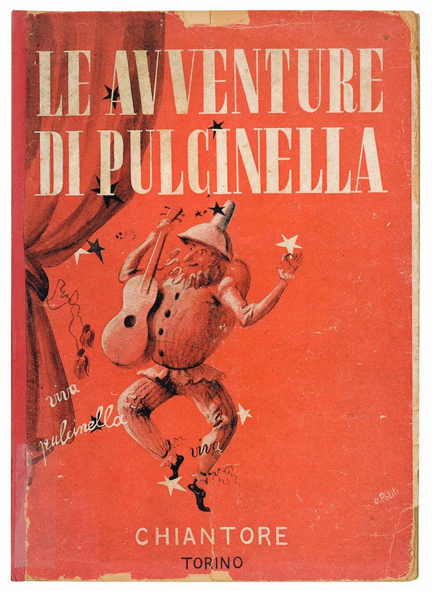 Le avventure di Pulcinella da O. Feuillet. Illustrazioni del pittore …