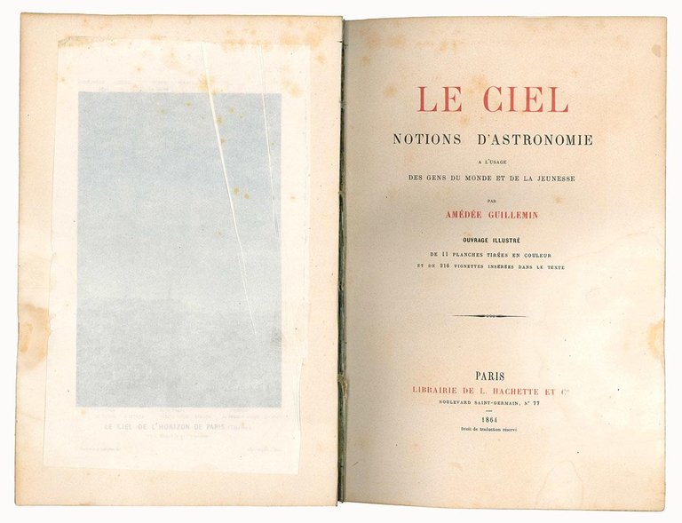 Le ciel notions d'astronomie a l'usage des gens du monde …