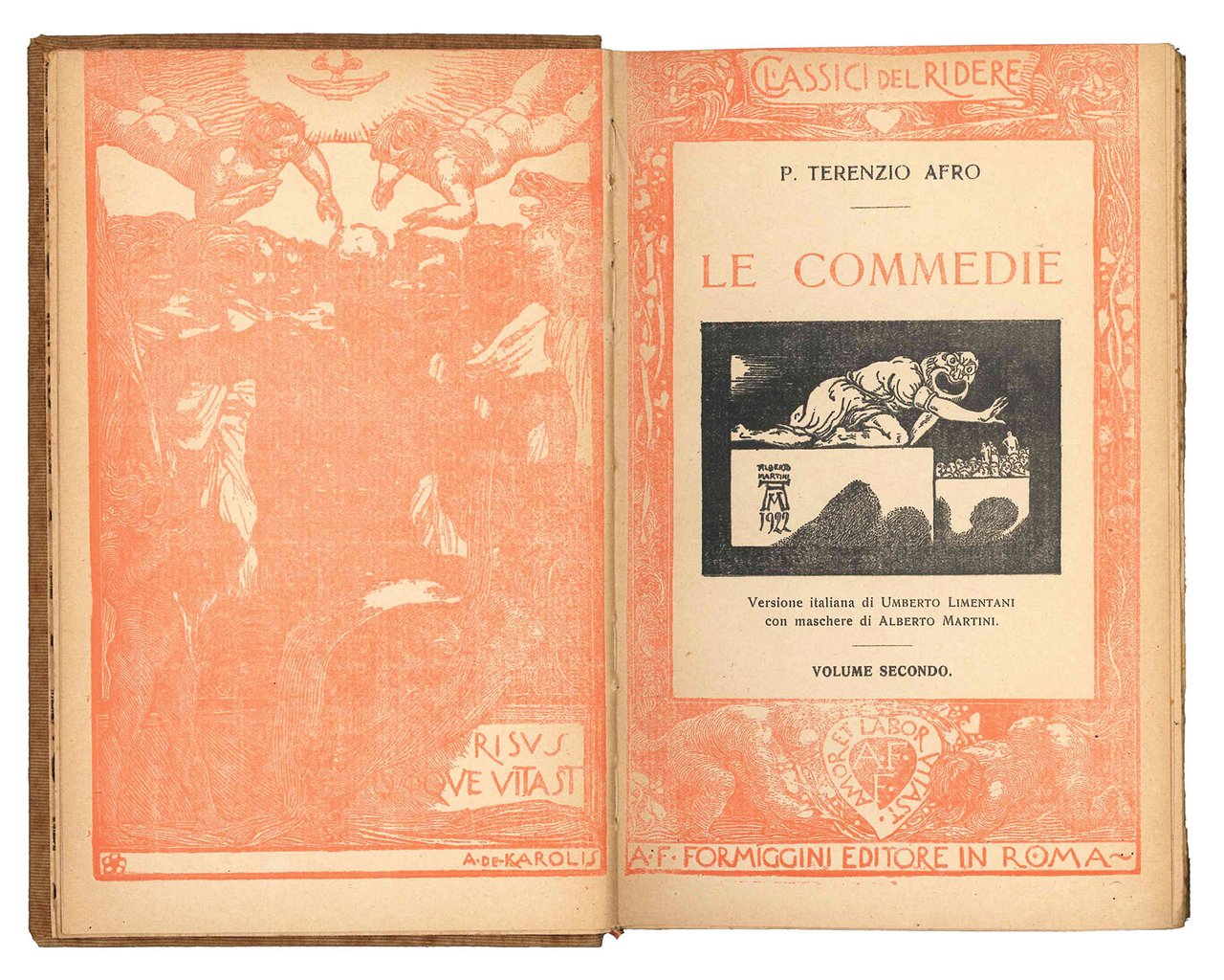 Le commedie. Voll. I e II. | Immagine principale