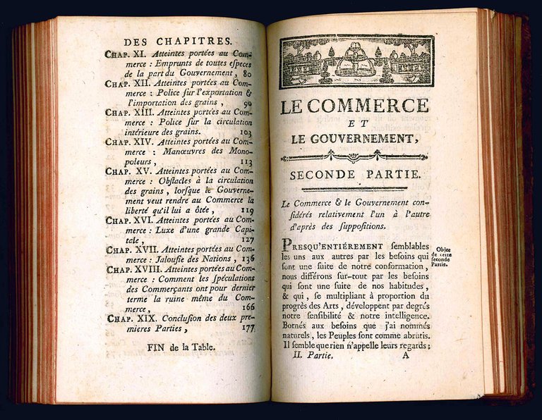 Le commerce et le gouvernement, considérés relativement l'un á l'autre. …