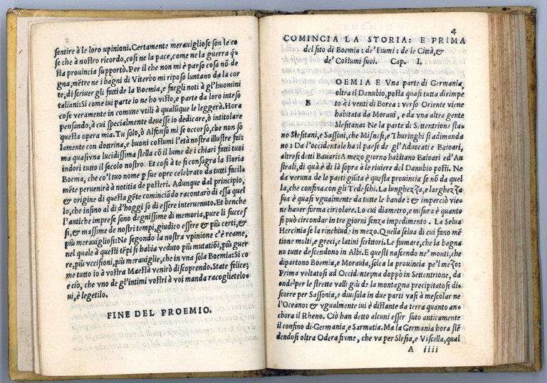 Le Historie costumi et successi della nobilissima provincia delli Boemi …