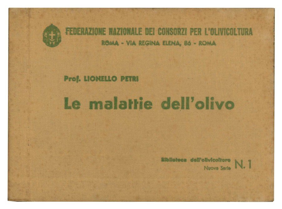 Le malattie dell'olivo: manuale pratico per l'identificazione delle malattie e …