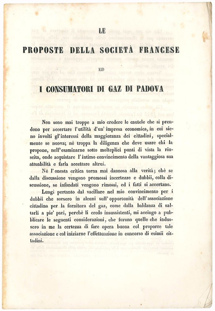 Le proposte della società francese ed i consumatori di gaz …