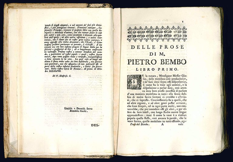 Le prose di messer Pietro Bembo cardinale. Nelle quali si …