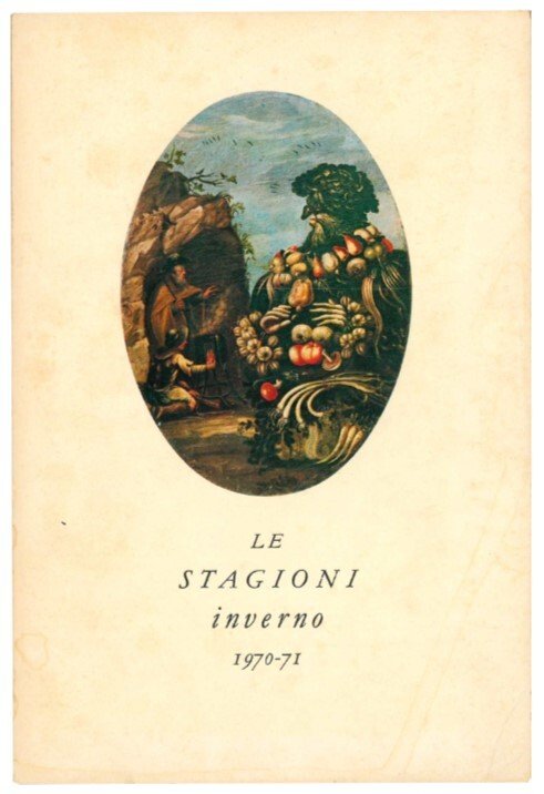 Le stagioni. Anno XI Numero I Inverno 1970-1971.