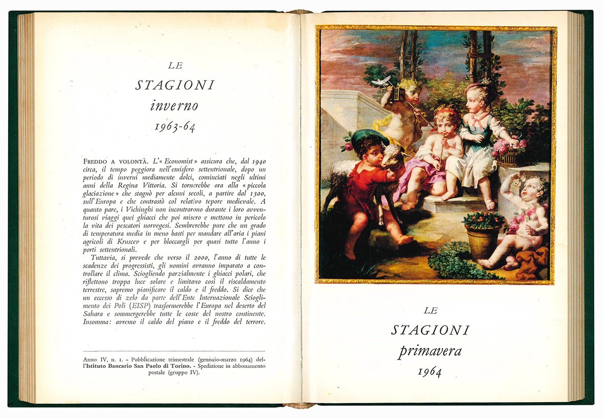 Le stagioni. Rivista trimestrale di varietà economica. Autunno 1963 - …