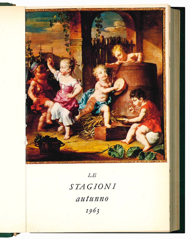 Le stagioni. Rivista trimestrale di varietà economica. Autunno 1963 - …