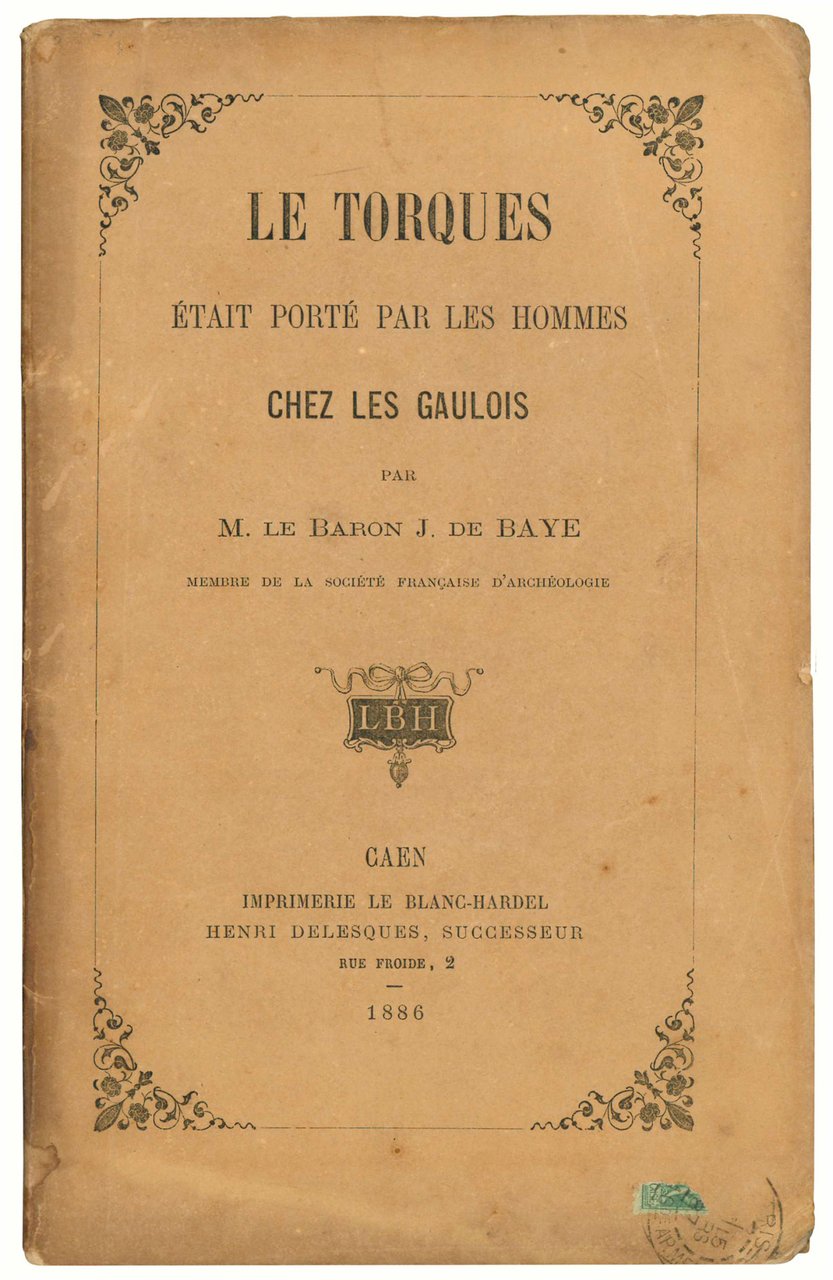 Le torques était porté par les hommes chez les Gaulois.