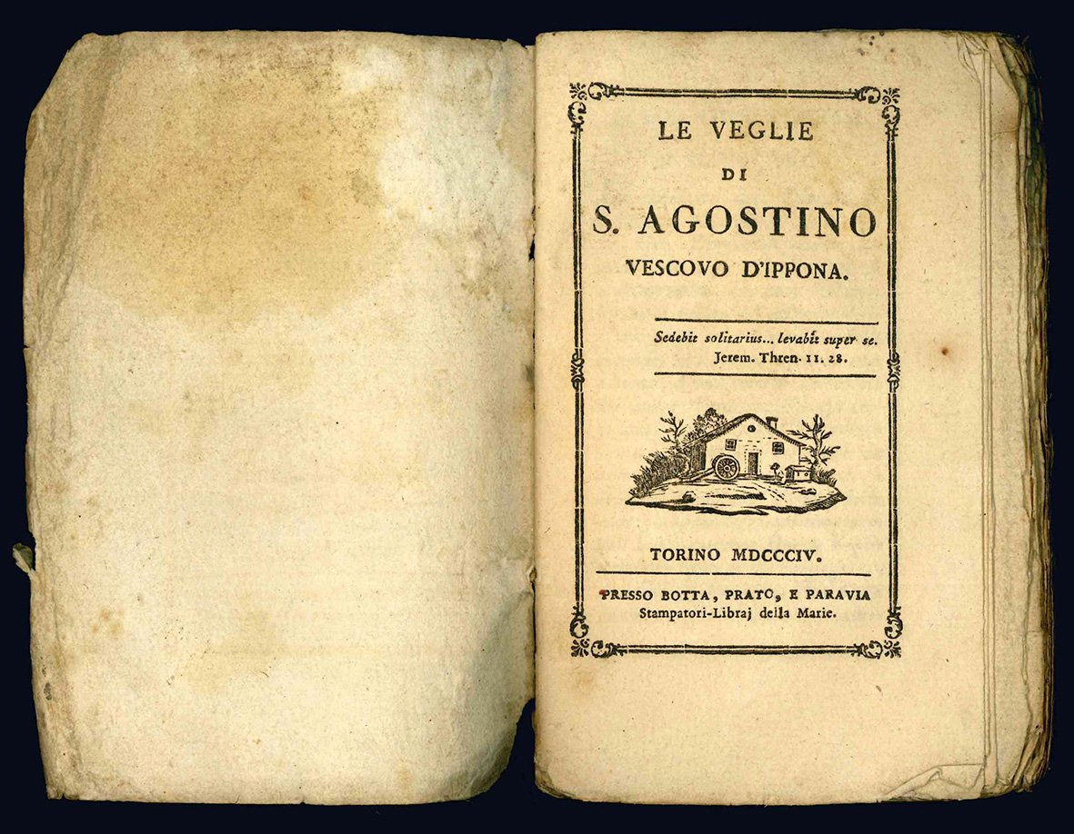 Le veglie di S. Agostino vescovo d'Ippona.
