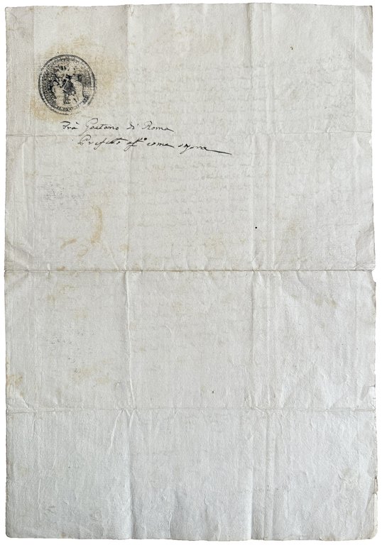 Legal act with signatures and seals. Manuscript on paper in …