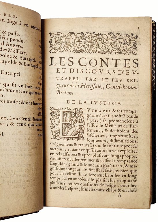 Les contes et discours d'Eutrapel [...]