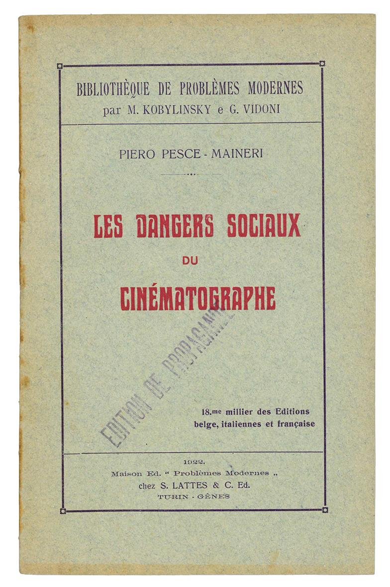 Les dangers sociaux du cinematographe