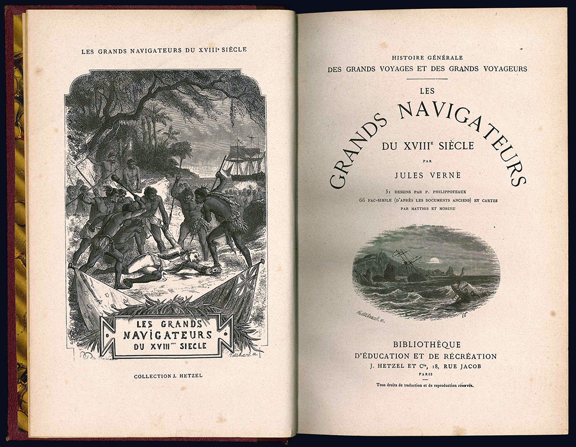 Les grands navigateurs du XVIII^ siècle par Jules Verne 51 …