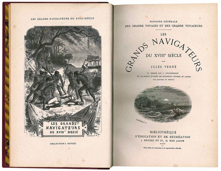 Les grands navigateurs du XVIII^ siècle par Jules Verne 51 …
