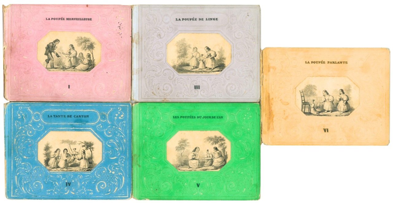 Les petites filles et les poupées. Vol. I. Insieme ai …