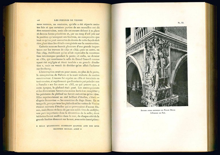 Les pierres de Venise. Etudes locales pouvant servir de direction …