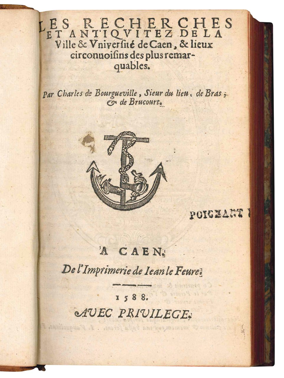Les recherches et antiquitez de la Ville et Université de … | Immagine principale
