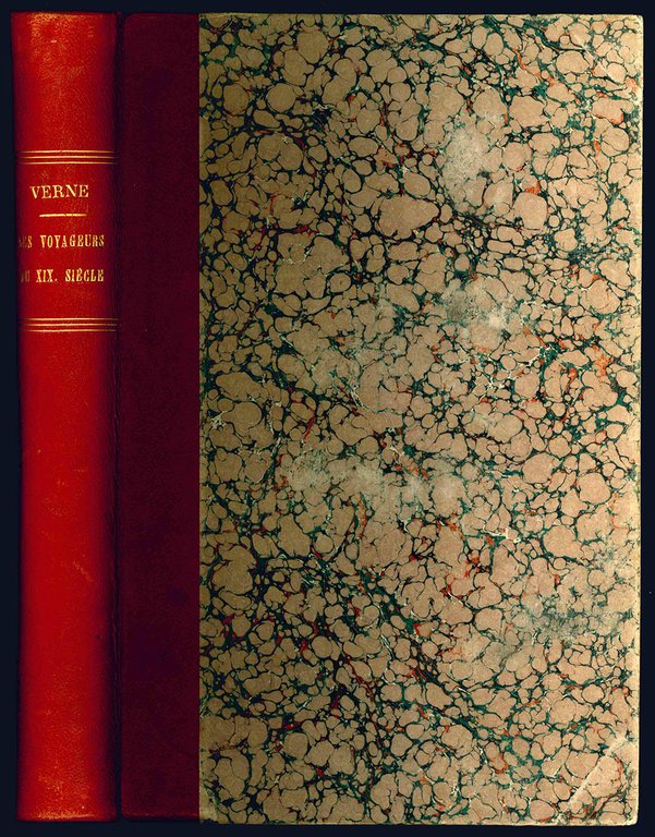 Les voyageurs du XIX^ siècle par Jules Verne 51 dessins …