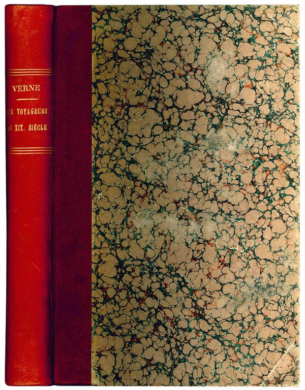 Les voyageurs du XIX^ siècle par Jules Verne 51 dessins …