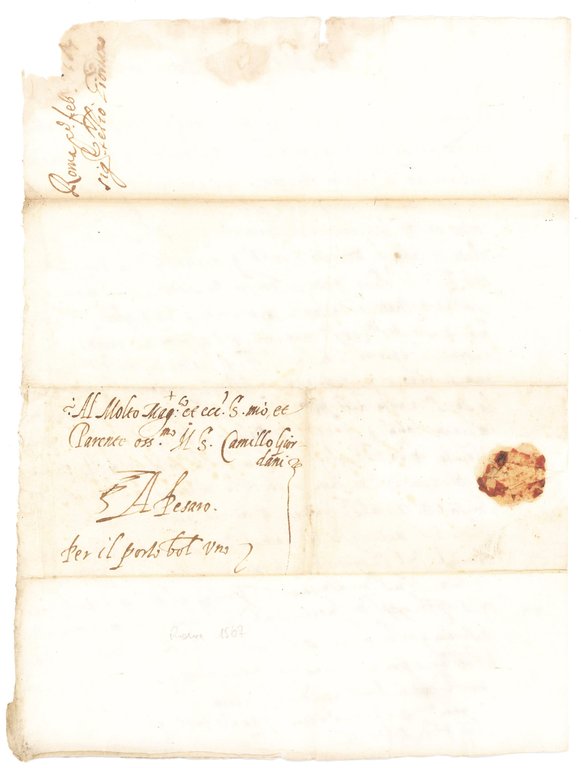 Lettera autografa firmata e datata in cui l'autore annuncia l'imminente … | Immagine Gallery 2