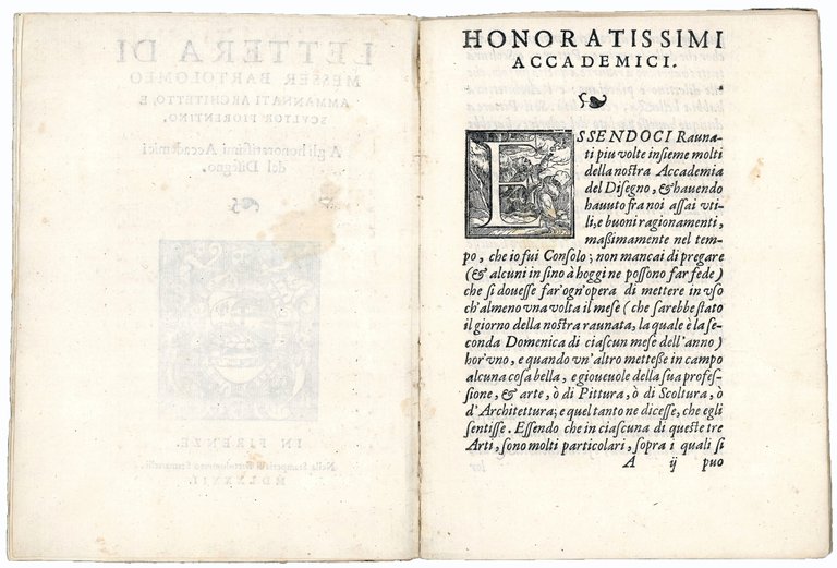 Lettera di messer Bartolomeo Ammannati architetto, e scultor fiorentino. A …