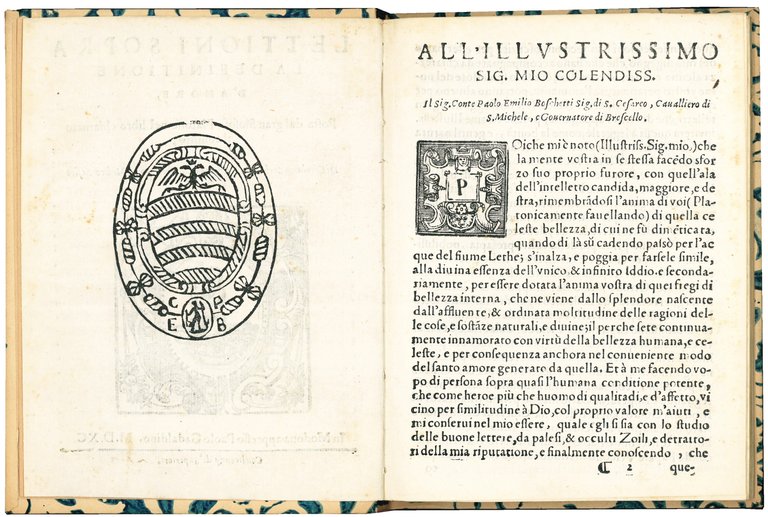 Lettioni sopra la definitione d'amore, posta dal gran filosofo Platone …