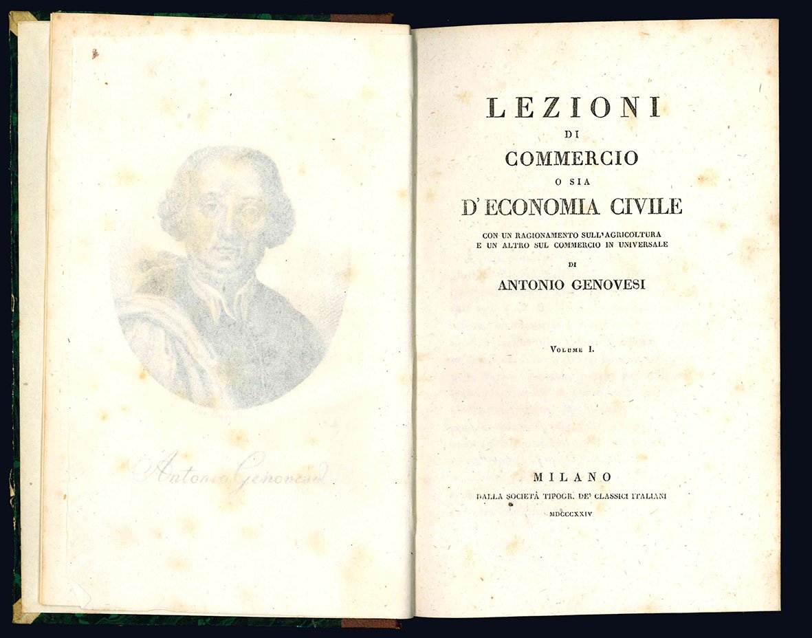 Lezioni di commercio o sia d'economia civile con un ragionamento …