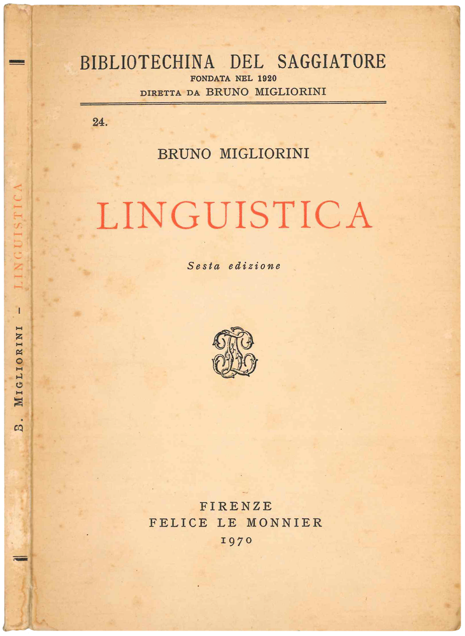 Linguistica. Sesta edizione. | Immagine principale