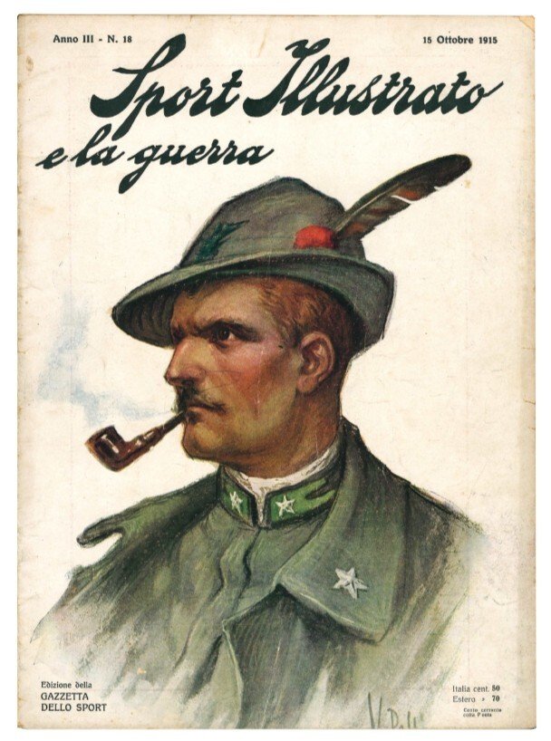 Lo sport illustrato e la guerra. 2 nr: Anno III, …