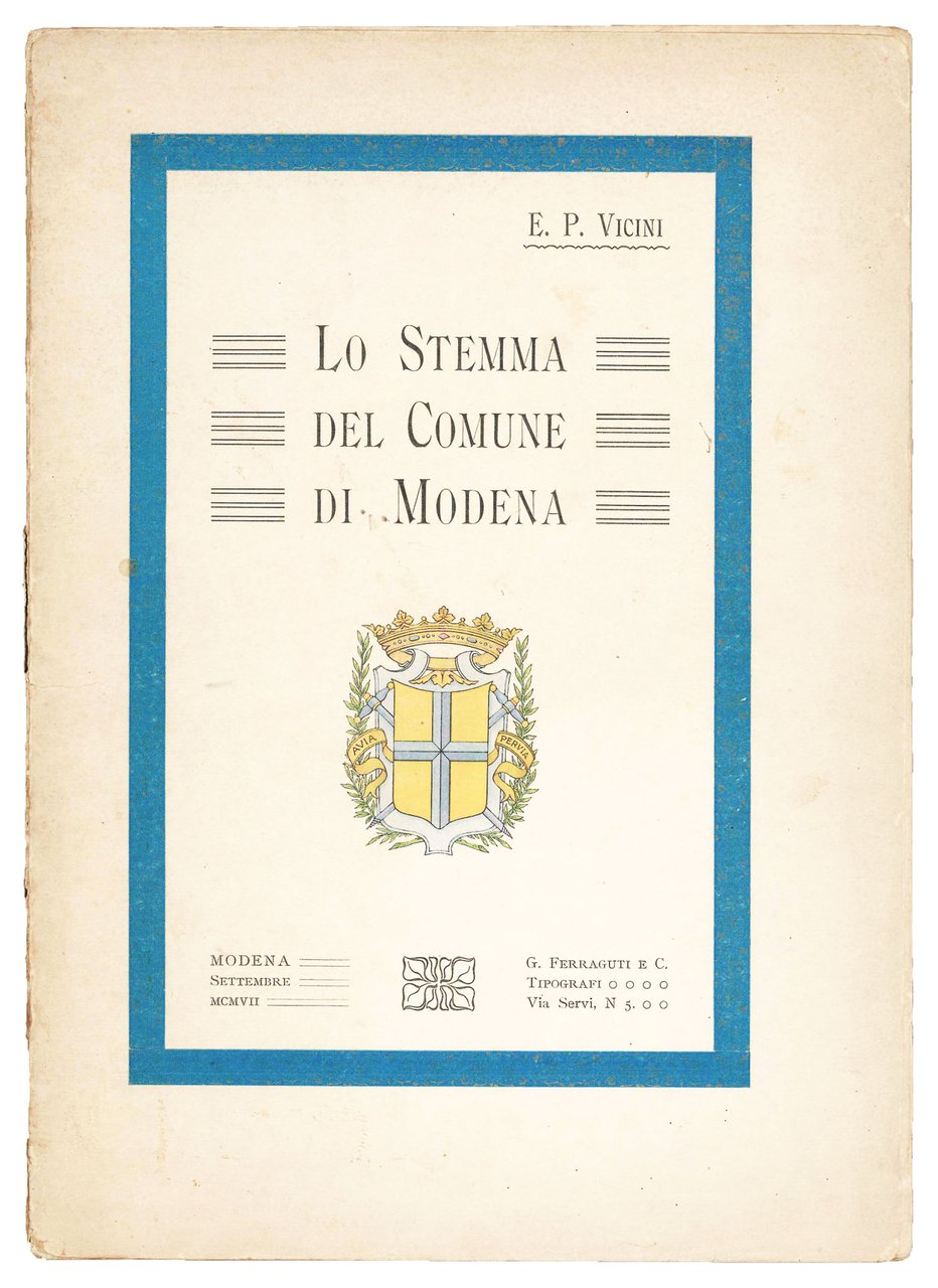 Lo stemma del comune di Modena. | Immagine principale