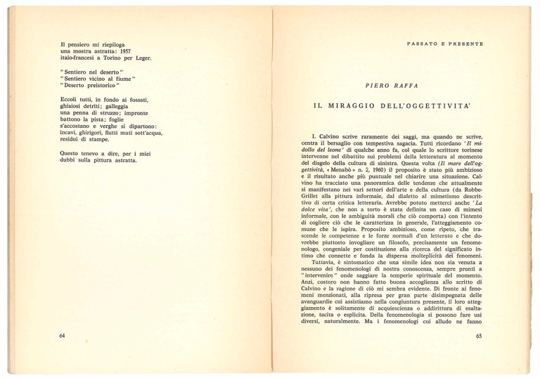 Lotto di 32 numeri della rivista di letteratura "Nuova corrente". | Immagine Gallery 3