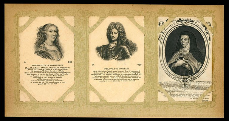 Lotto di 33 cartoline raffiguranti personaggi illustri.