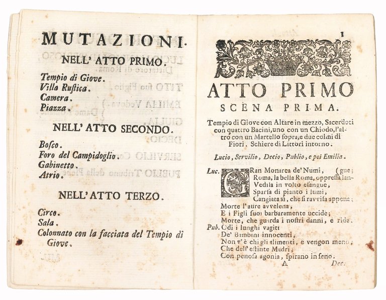 Lucio Manlio l'imperioso. Drama per musica rappresentato nella Villa di … | Immagine Gallery 2