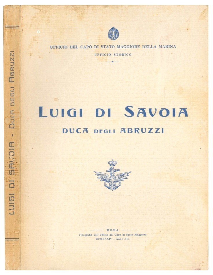 Luigi di Savoia duca degli Abruzzi.