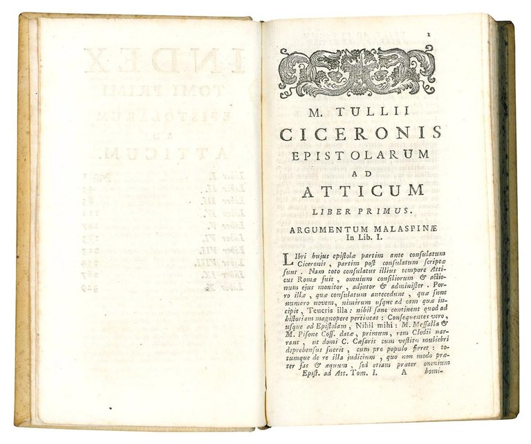 M. Tullii Ciceronis Epistolarum ad Atticum libri XVI. In duos …