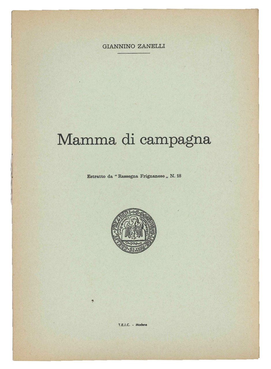 Mamma di campagna. | Immagine principale