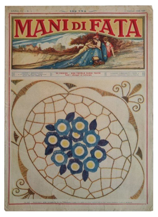 Mani di fata: pubblicazione mensile per lavori femminili. Annate: 1929 …