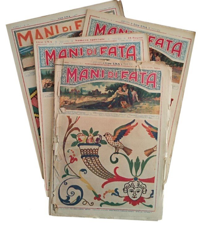 Mani di fata: pubblicazione mensile per lavori femminili. Annate: 1929 …