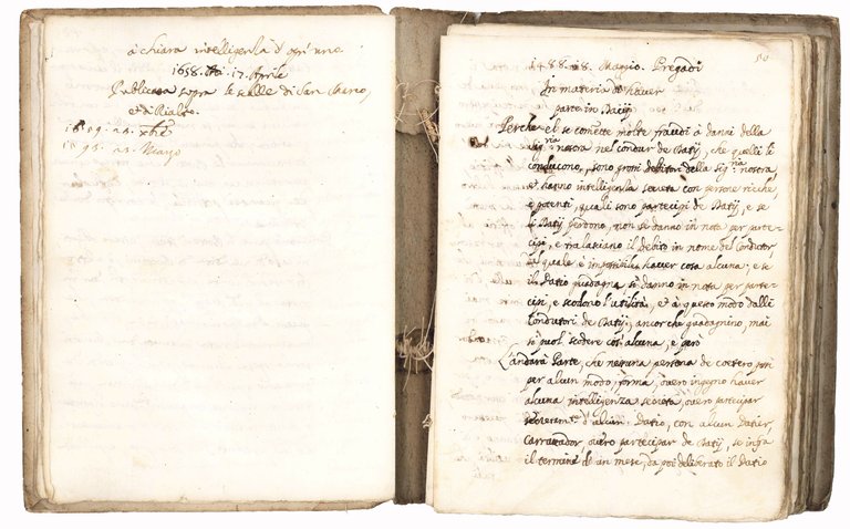 Manoscritto su carta in italiano. Venezia, prima metà del XVIII … | Immagine Gallery 4