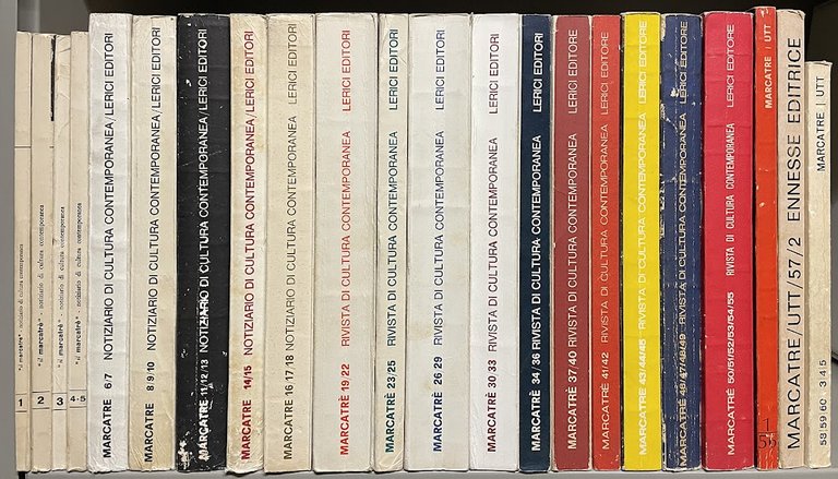 Marcatrè. Rivista di cultura contemporanea. Nos. 1 (November 1963) - … | Immagine Gallery 1