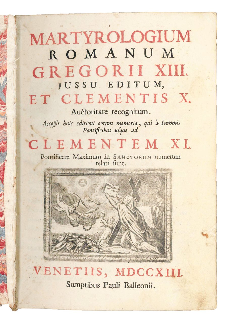 Martyrologium romanum Gregorii XIII jussu editum, et Clementis X auctoritate … | Immagine principale
