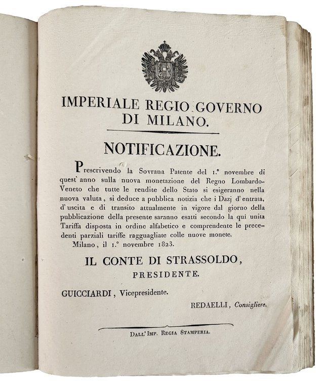 Massime di Dogana relative al transito-Demanio Bollo=Carta=Carte da Giuoco-Collezione alfabetica … | Immagine Gallery 8