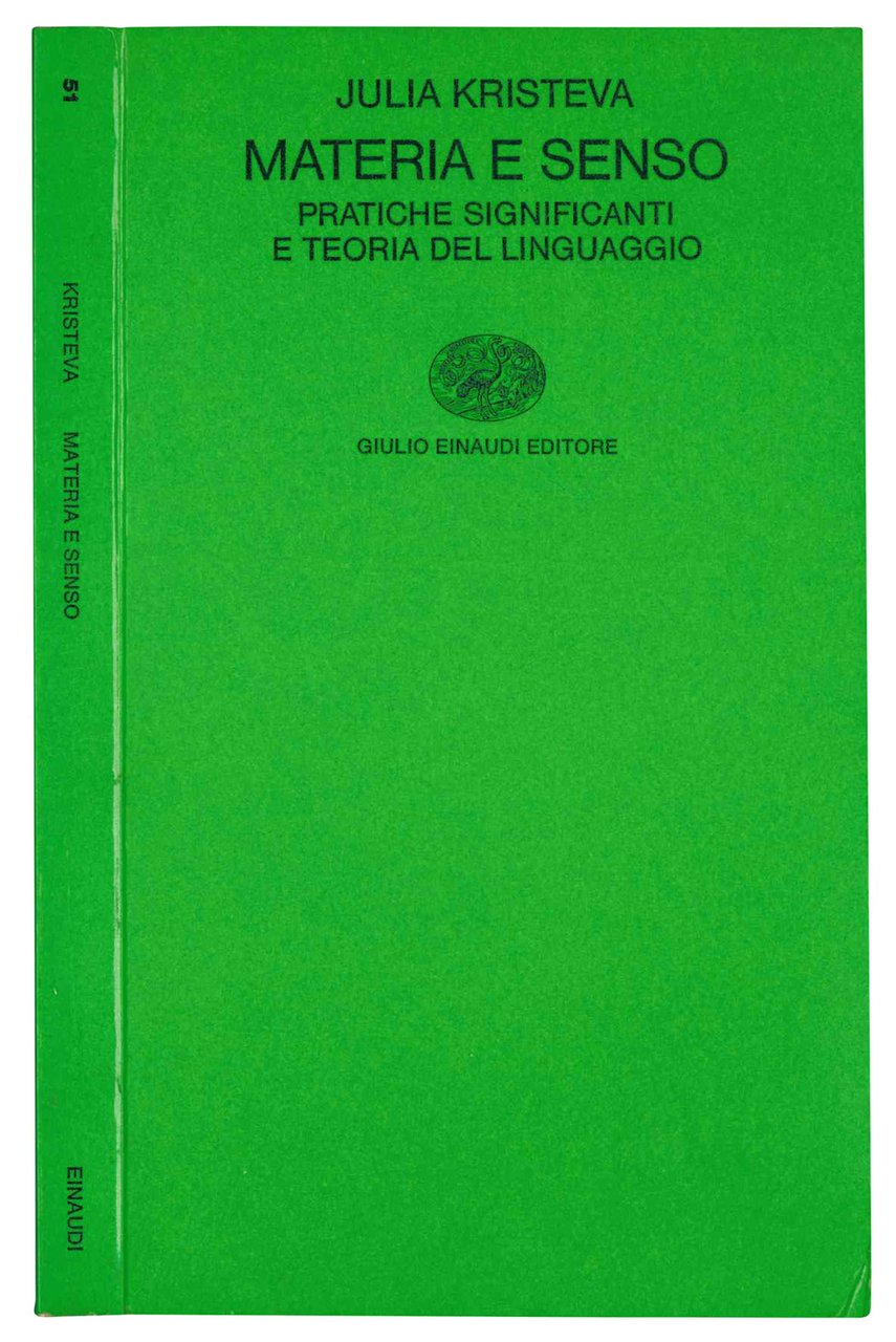 Materia e senso. Pratiche significanti e teoria del linguaggio. | Immagine principale