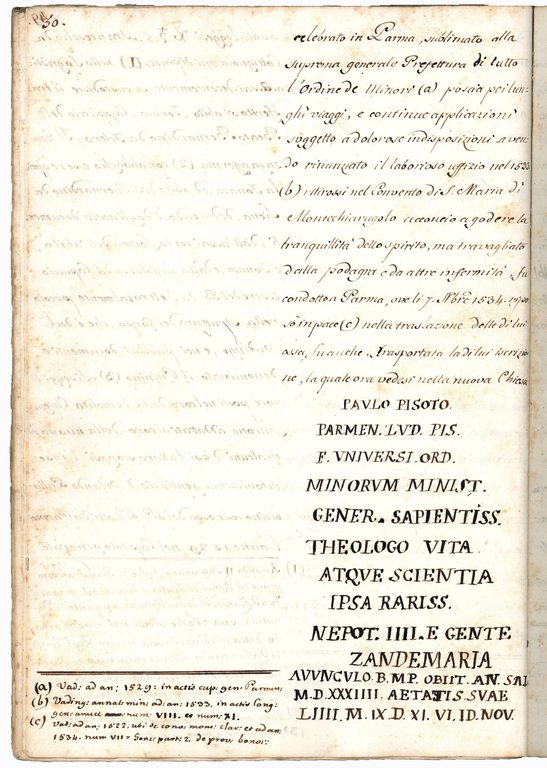 Memoria, e Narrazione riguardanti alla Chiesa de' R.R. Padri della …