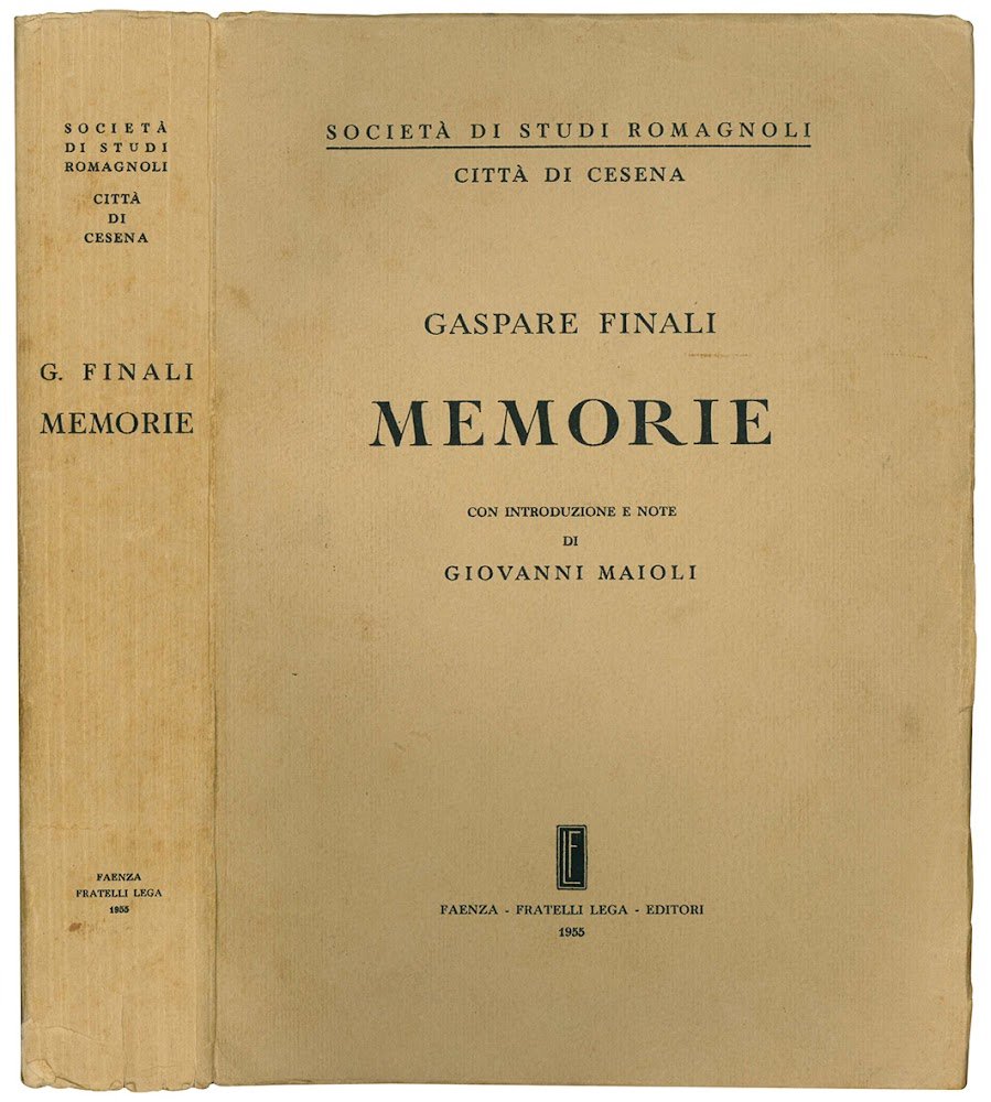 Memorie. Con introduzione e note di Giovanni Maioli.