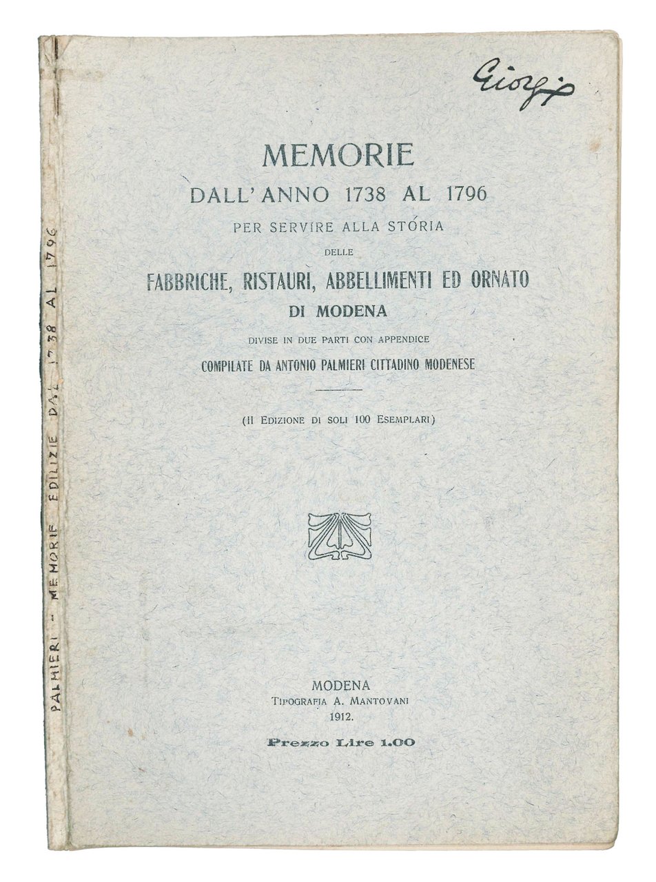 Memorie dall'anno 1738 al 1796 per servire alla storia delle …