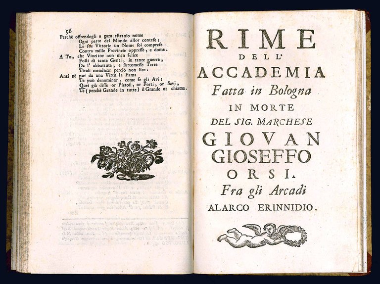 Memorie intorno alla vita del marchese Giovan Gioseffo Orsi bolognese …