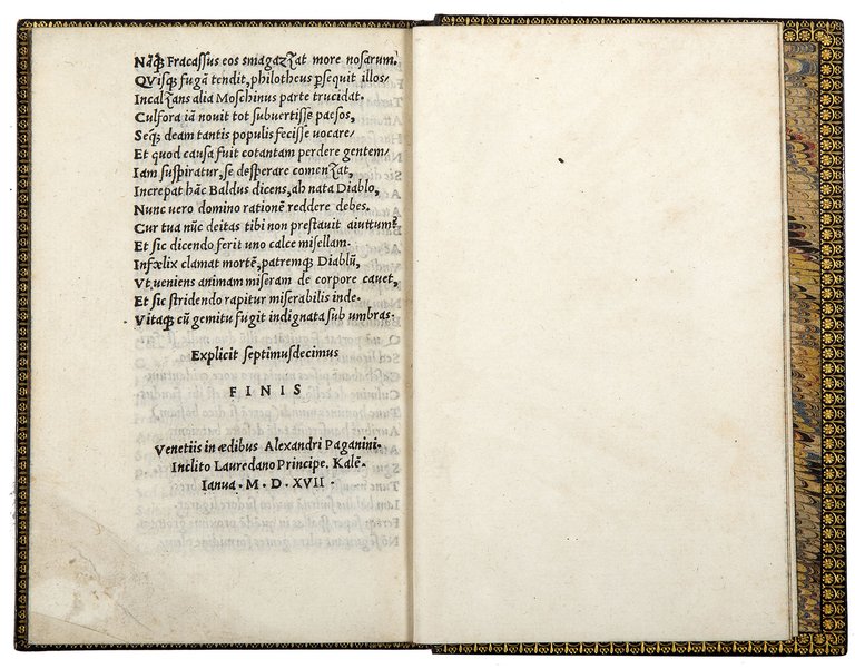 Merlini Cocai poetae mantuani liber Macaronices libri XVII. Non ante …